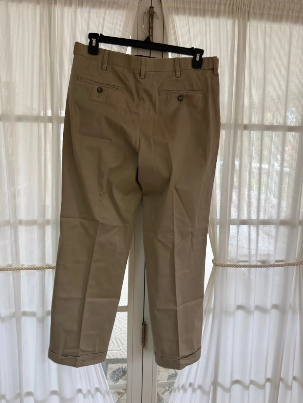 Croft & Barrow Classic Fit Khaki Chino Pants  Size 34x30